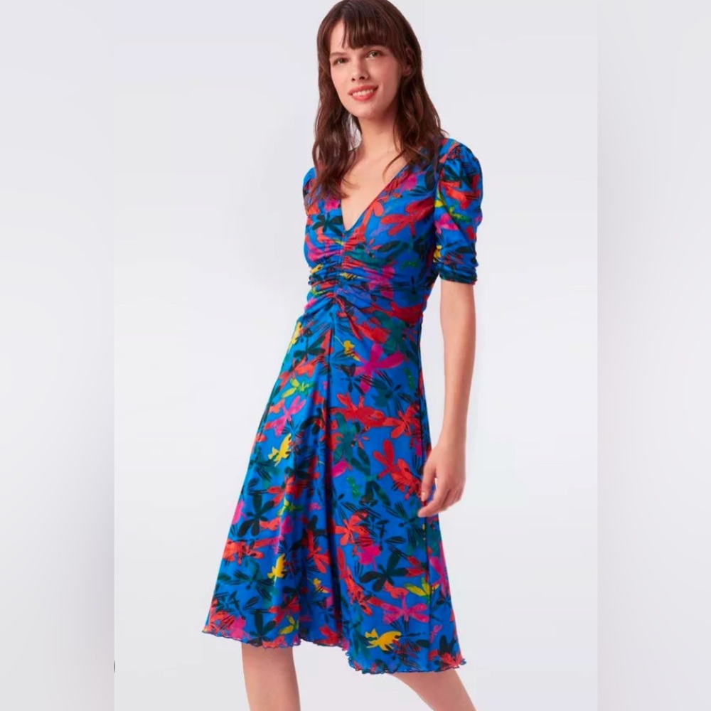 Koren Reversible Mesh Midi Dress - Size XS